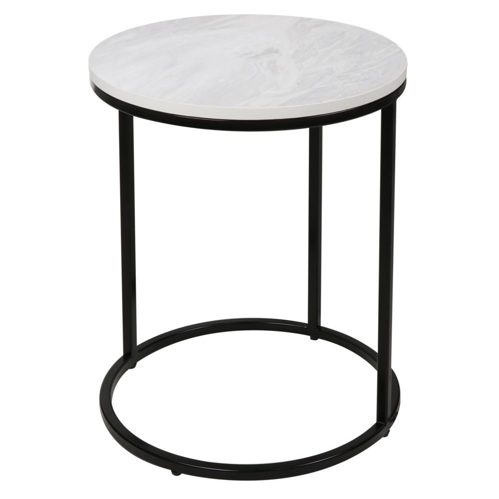 โต๊ะข้าง FURDINI CUZCO สีขาว_1