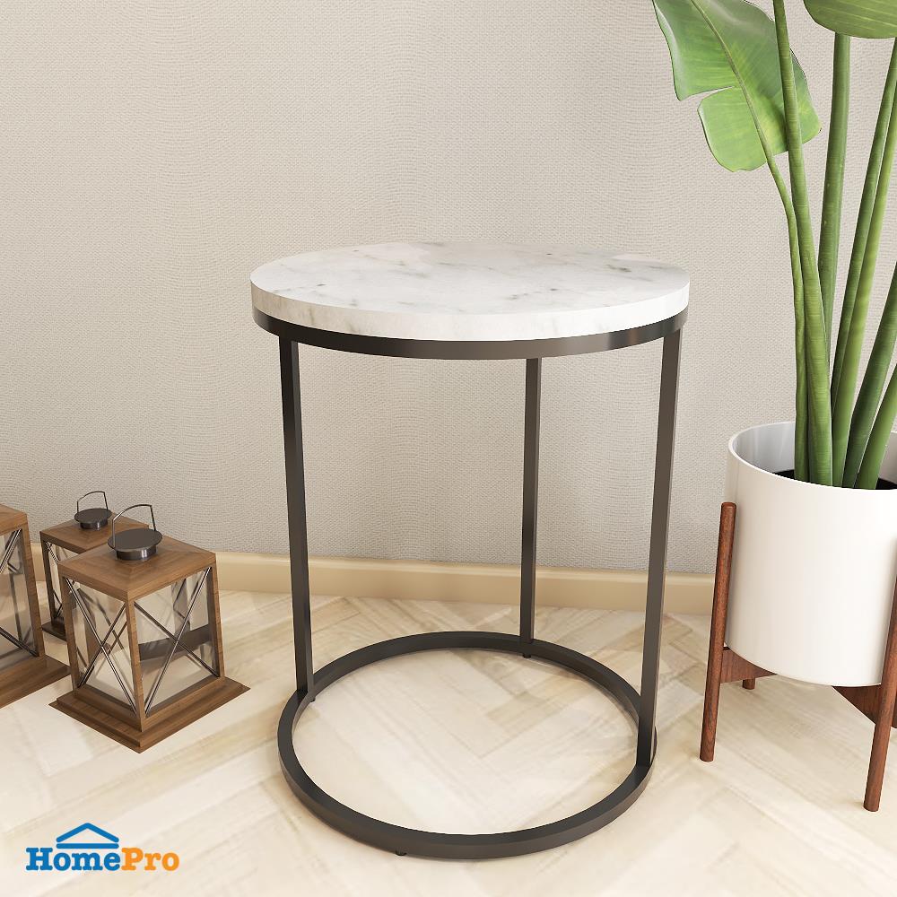 โต๊ะข้าง FURDINI CUZCO สีขาว