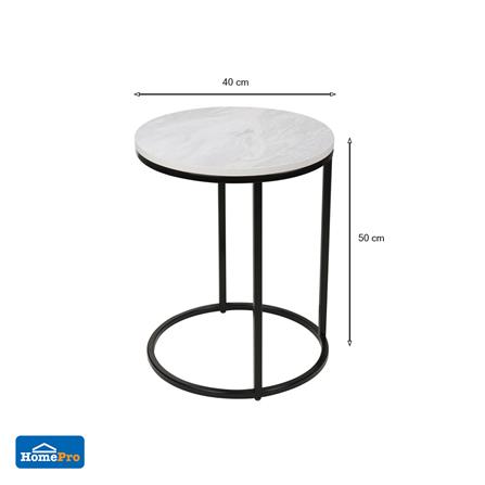 โต๊ะข้าง FURDINI CUZCO สีขาว_6