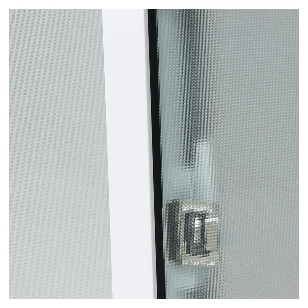 หน้าต่างบานเลื่อน อะลูมิเนียม S-S มุ้ง SANKYOALUMI J-TRUST 80X50 ซม. สีขาว