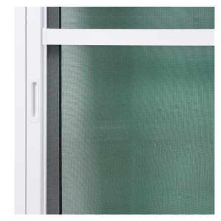 ประตูบานเลื่อนอะลูมิเนียม S-S มุ้ง SANKYOALUMI J-TRUST 200x205 ซม. สีขาว_2