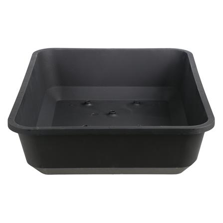 กระถางพลาสติกทรงสี่เหลี่ยม BABA ไซส์ L สีดำ_3