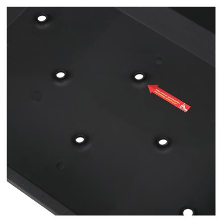 กระถางพลาสติกทรงสี่เหลี่ยม BABA ไซส์ L สีดำ_5