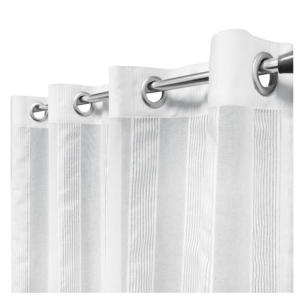 ผ้าม่านโปร่ง EYELET HOME LIVING STYLE TEMPO 150X250 ซม. สีขาว