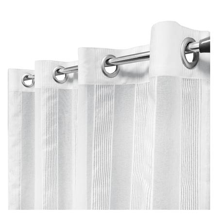 ผ้าม่านโปร่ง EYELET HOME LIVING STYLE TEMPO 150X250 ซม. สีขาว_1