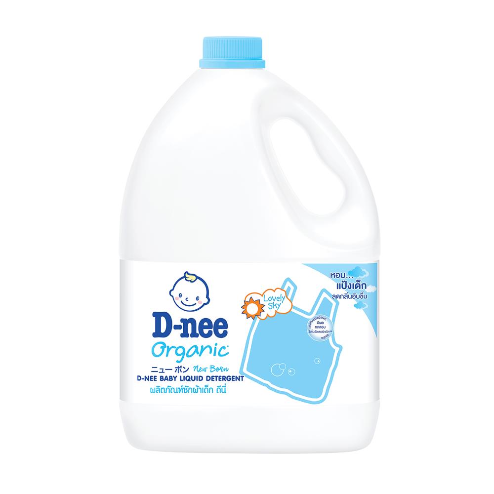รีฟิลน้ำยาซักผ้าเด็ก D-NEE 2,800 มล. สีฟ้า