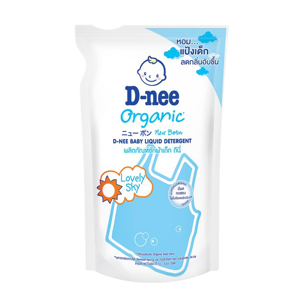 รีฟิลน้ำยาซักผ้า D-NEE นิวบอร์น 530 มล. เลิฟลี่ สกาย