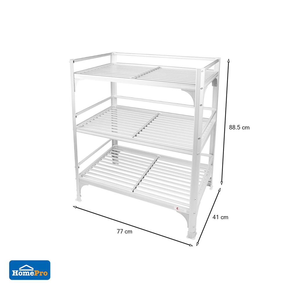 ชั้นคว่ำจานMอะลูมิเนียม3ชั้นEKONOSeries2