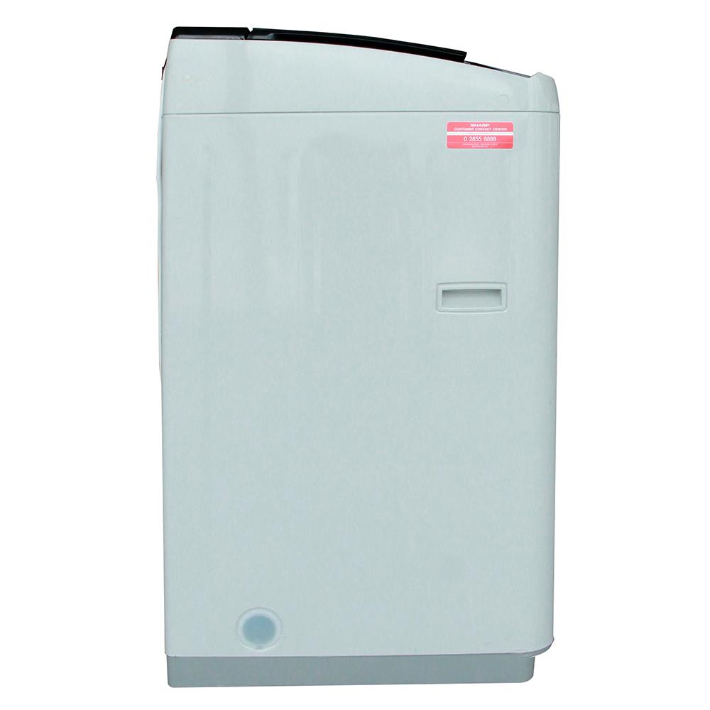 เครื่องซักผ้าฝาบน SHARP ES-W80T สีเทา 8 กก.