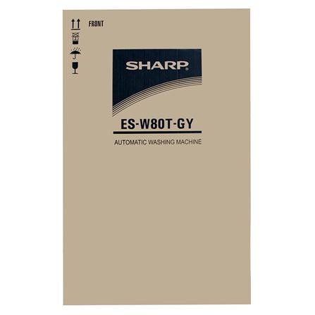 เครื่องซักผ้าฝาบน SHARP ES-W80T สีเทา 8 กก._4