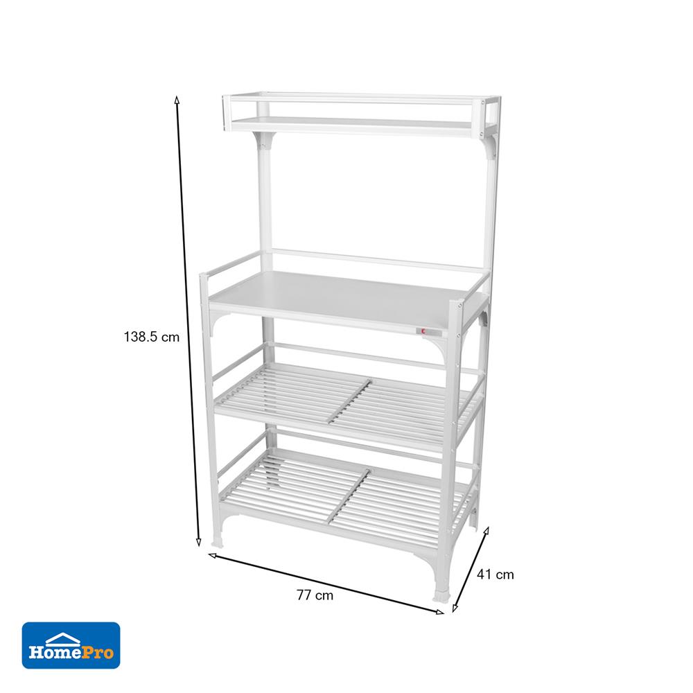 ชั้นคว่ำจานMอลูมิเนียม มีชั้นลอย EKONO