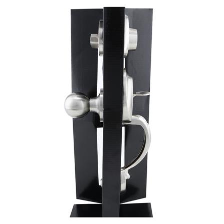 มือจับประตูใหญ่ COLT 6051 สีเงินซาติน_1