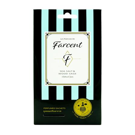 น้ำหอมปรับอากาศ FARCENT  10g SEA SALT & WOOD SAGE