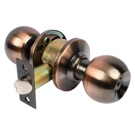 ลูกบิดทั่วไป COLT 36-1027 หัวกลม AC หัวกลม สีทองแดงรมดำ_0