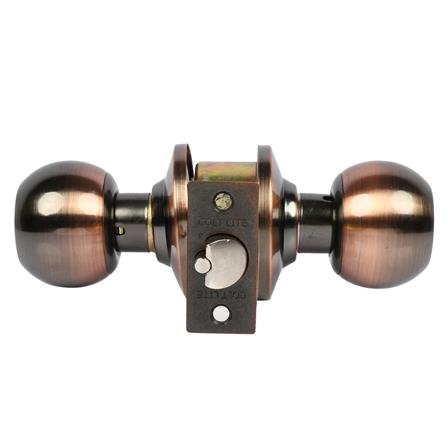 ลูกบิดทั่วไป COLT 36-1027 หัวกลม AC หัวกลม สีทองแดงรมดำ_1