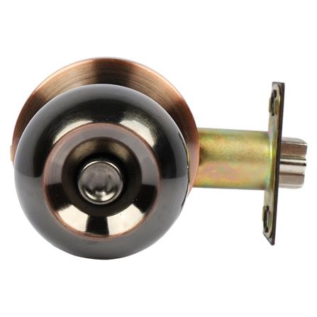 ลูกบิดทั่วไป COLT 36-1027 หัวกลม AC หัวกลม สีทองแดงรมดำ_3