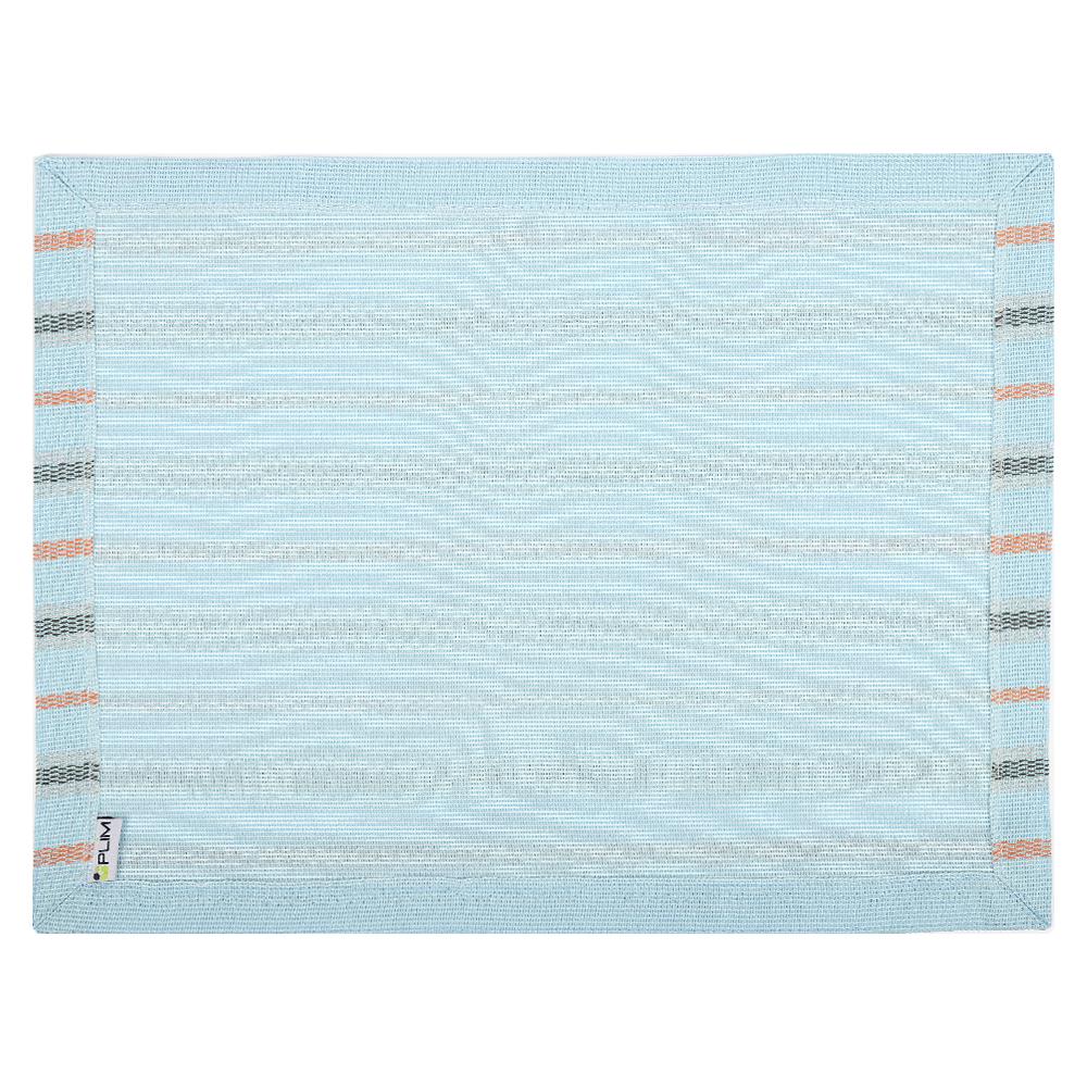 แผ่นรองจาน PLIM BLUE LINE PM016 สีฟ้า