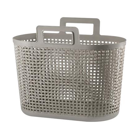 ตะกร้าผ้าเหลี่ยมเตี้ยหูหิ้ว DKW IN SPACE HH-1099-GR สีเทา_0