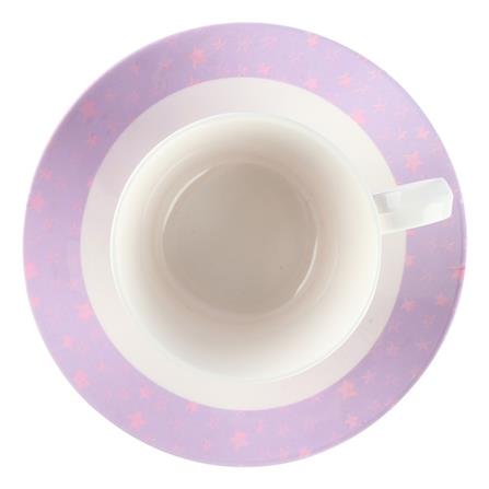 ชุดถ้วยกาแฟเมลามีน SUPERWARE CIRCUS สีม่วง_1