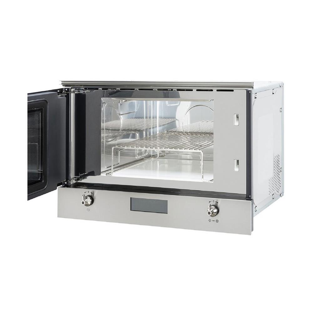 ไมโครเวฟเตาอบฝังดิจิตอล SMEG MP322X1 (COMBI)