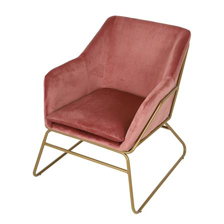 เก้าอี้พักผ่อน FURDINI SHACKELFORD สีชมพู_0