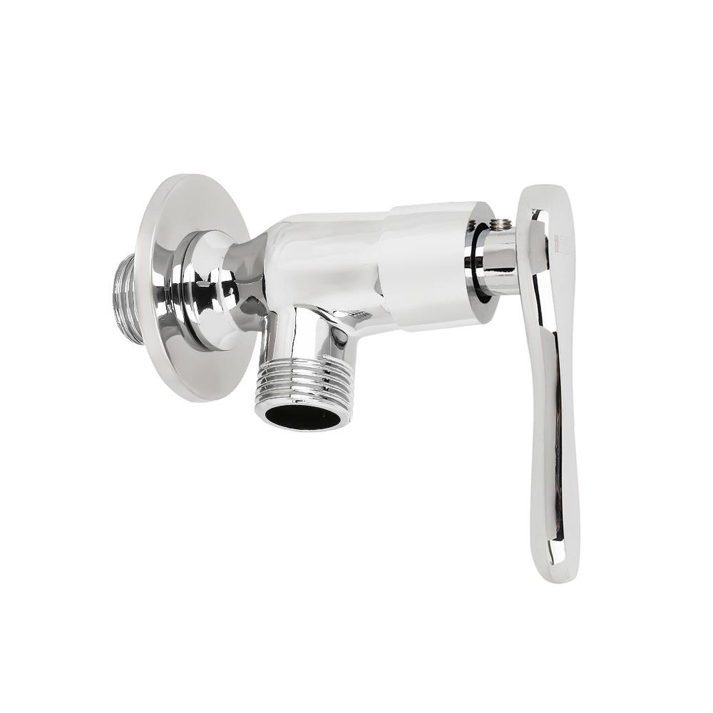 วาล์วฝักบัว 1ทาง HOEN HO-1301 สีโครม