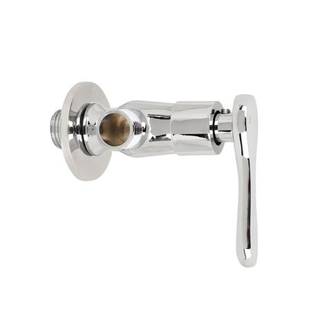 วาล์วฝักบัว 1ทาง HOEN HO-1301 สีโครม_1