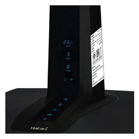 พัดลมสไลด์ 18 นิ้ว HATARI SLIDE SMART L1 สีดำ_3