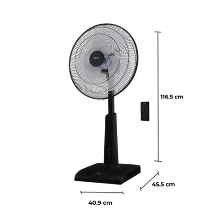 พัดลมสไลด์ 18 นิ้ว HATARI SLIDE SMART L1 สีดำ_2