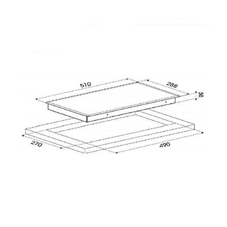 เตาฝังเซรามิก MEX HVN632 30 ซม._4