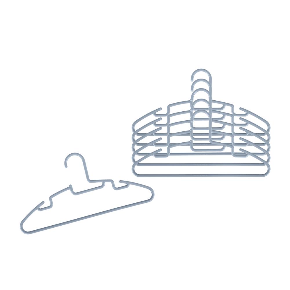 ไม้แขวนเสื้อ H-056GY เทา PLIM (1x6)