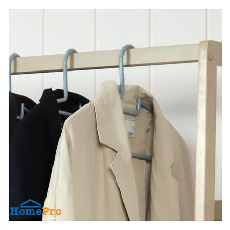 ไม้แขวนเสื้อ H-056GY เทา PLIM (1x6)_4