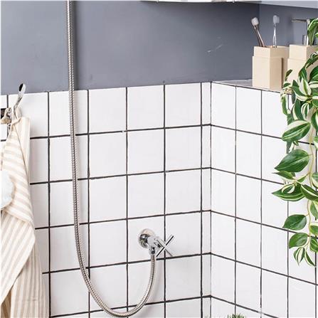 วาล์วฝักบัว 1 ทาง RASLAND RA 30E2214 สีโครม_3