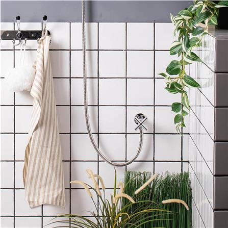 วาล์วฝักบัว 1 ทาง RASLAND RA 30E2214 สีโครม_4