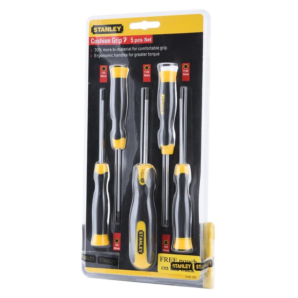 ไขควงSTANLEY 5 ชิ้น/ชุด