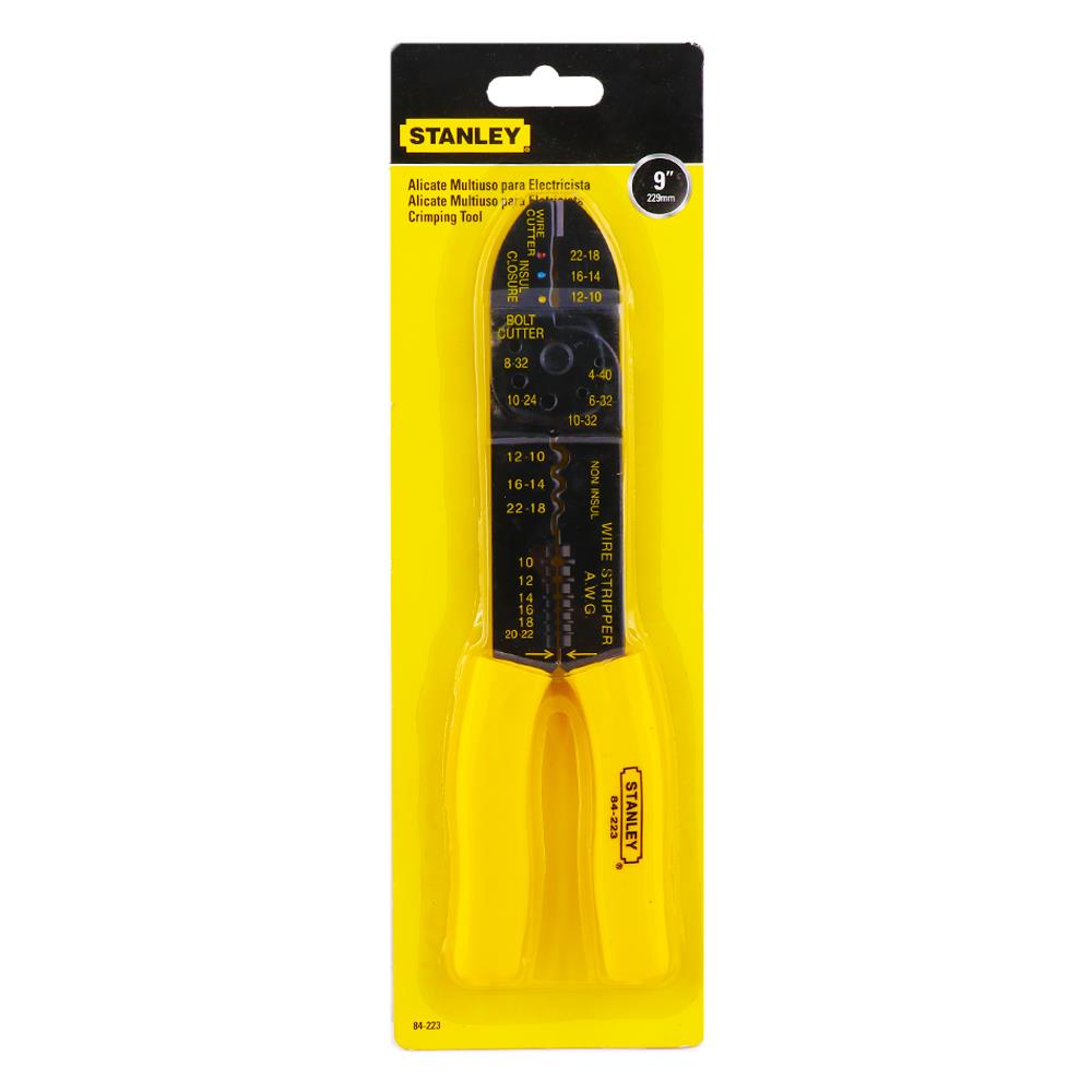 คีมปอกสายไฟ STANLEY 9"