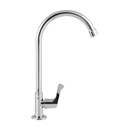 ก๊อกซิงค์เดี่ยวเคาน์เตอร์ RASLAND RA 20C5335 สีเงิน_2