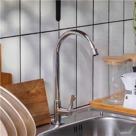 ก๊อกซิงค์เดี่ยวเคาน์เตอร์ RASLAND RA 20C5335 สีเงิน_4