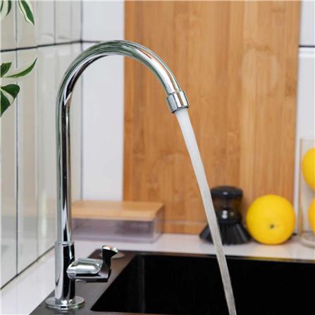 ก๊อกซิงค์เดี่ยวเคาน์เตอร์ RASLAND RA 20C5335 สีเงิน_5