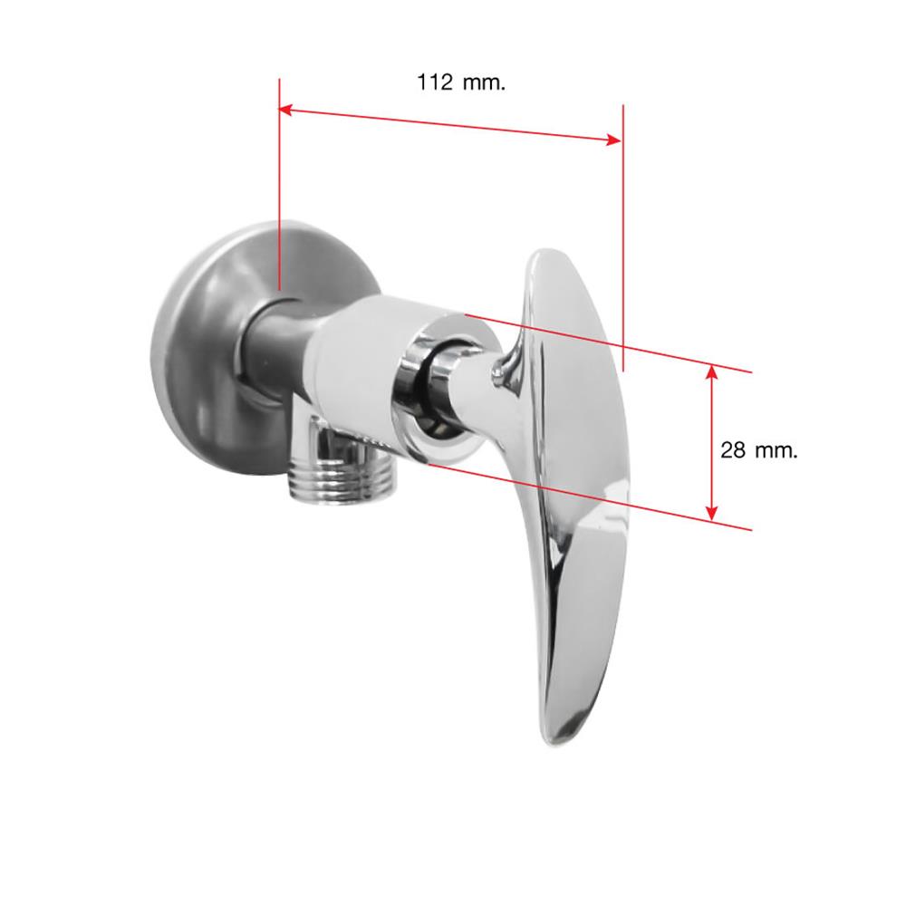 วาล์วฝักบัว 1 ทาง HOEN HO-1201