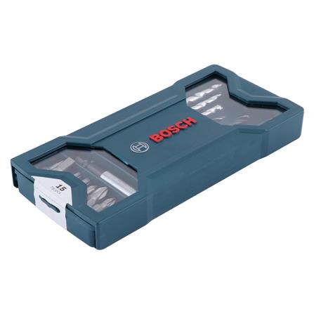 ชุดดอกเจาะและไขควง BOSCH Mini X-line แพ็ก 15 ชิ้น_3