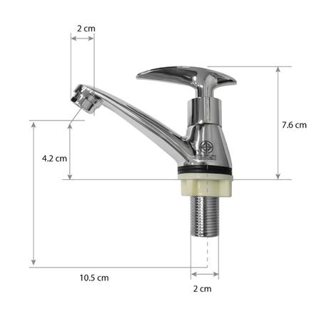 ก๊อกอ่างล้างหน้า HOEN HO-1203_2