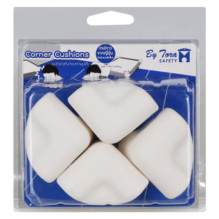 กันกระแทกมุมโต๊ะ BY TORA 4 ชิ้น สีขาว_3