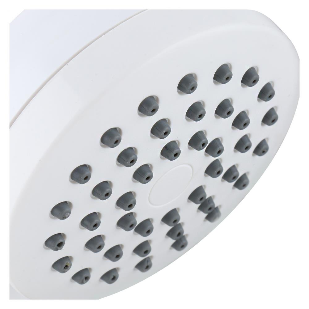 ชุดฝักบัวสายอ่อน 1 ระดับ RASLAND 891109W สีขาว