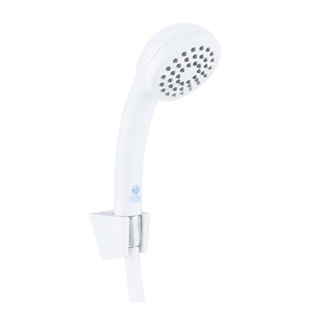 ชุดฝักบัวสายอ่อน 1 ระดับ RASLAND 891109W สีขาว_0