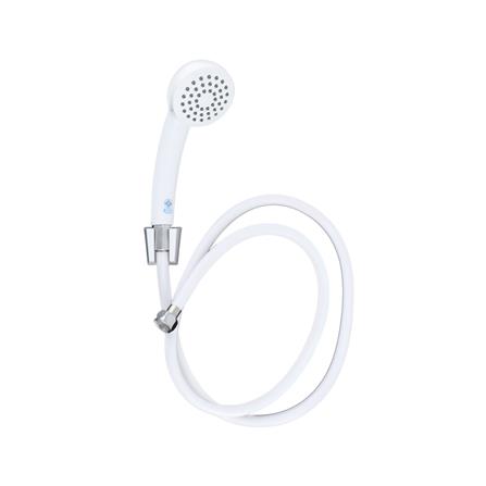 ชุดฝักบัวสายอ่อน 1 ระดับ RASLAND 891109W สีขาว_1