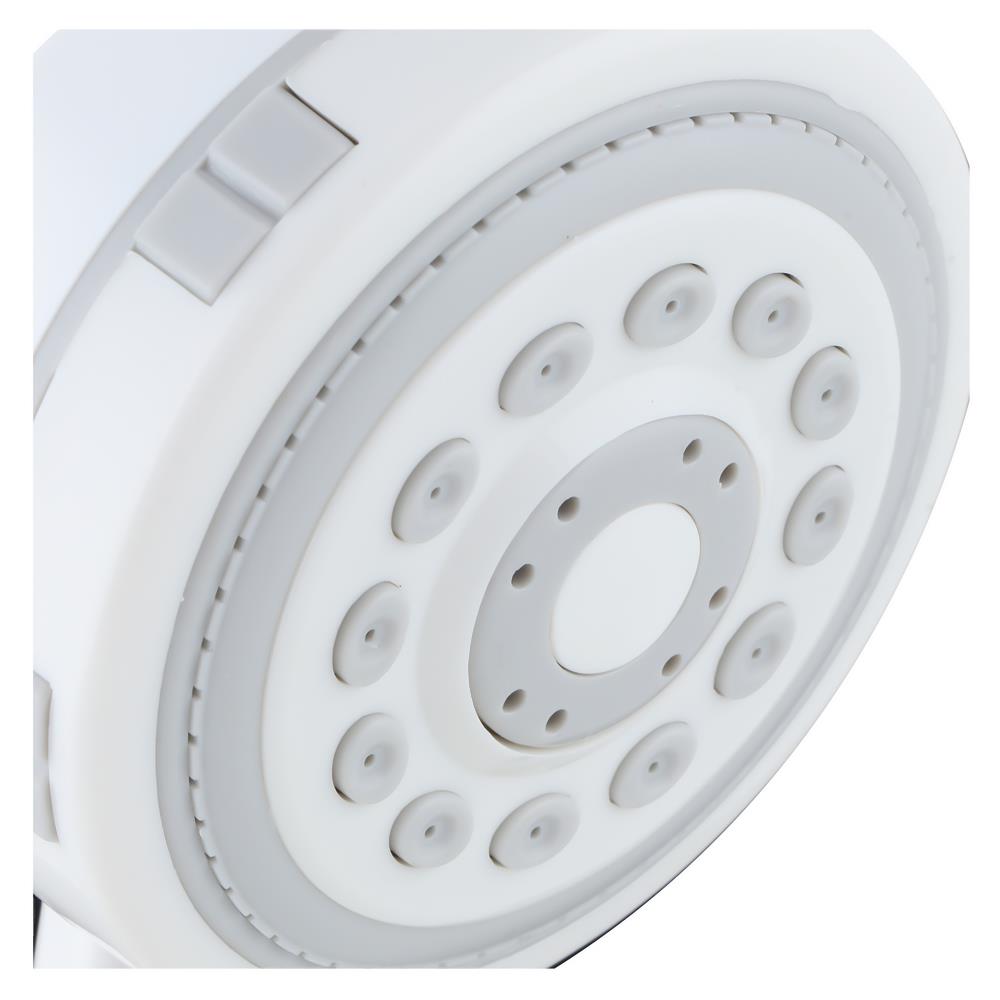 ชุดฝักบัวสายอ่อน 5 ระดับ RASLAND WA007 สีขาว