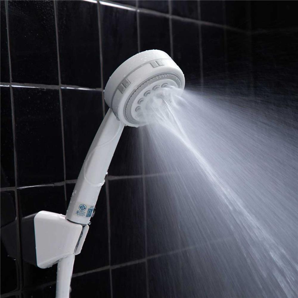 ชุดฝักบัวสายอ่อน 5 ระดับ RASLAND WA007 สีขาว