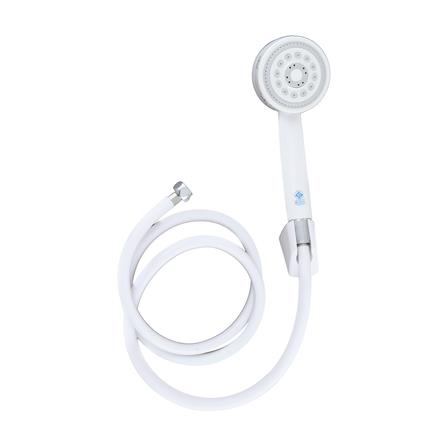 ชุดฝักบัวสายอ่อน 5 ระดับ RASLAND WA007 สีขาว_2