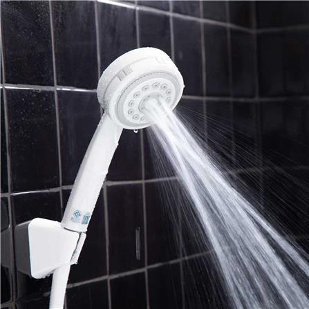 ชุดฝักบัวสายอ่อน 5 ระดับ RASLAND WA007 สีขาว_4